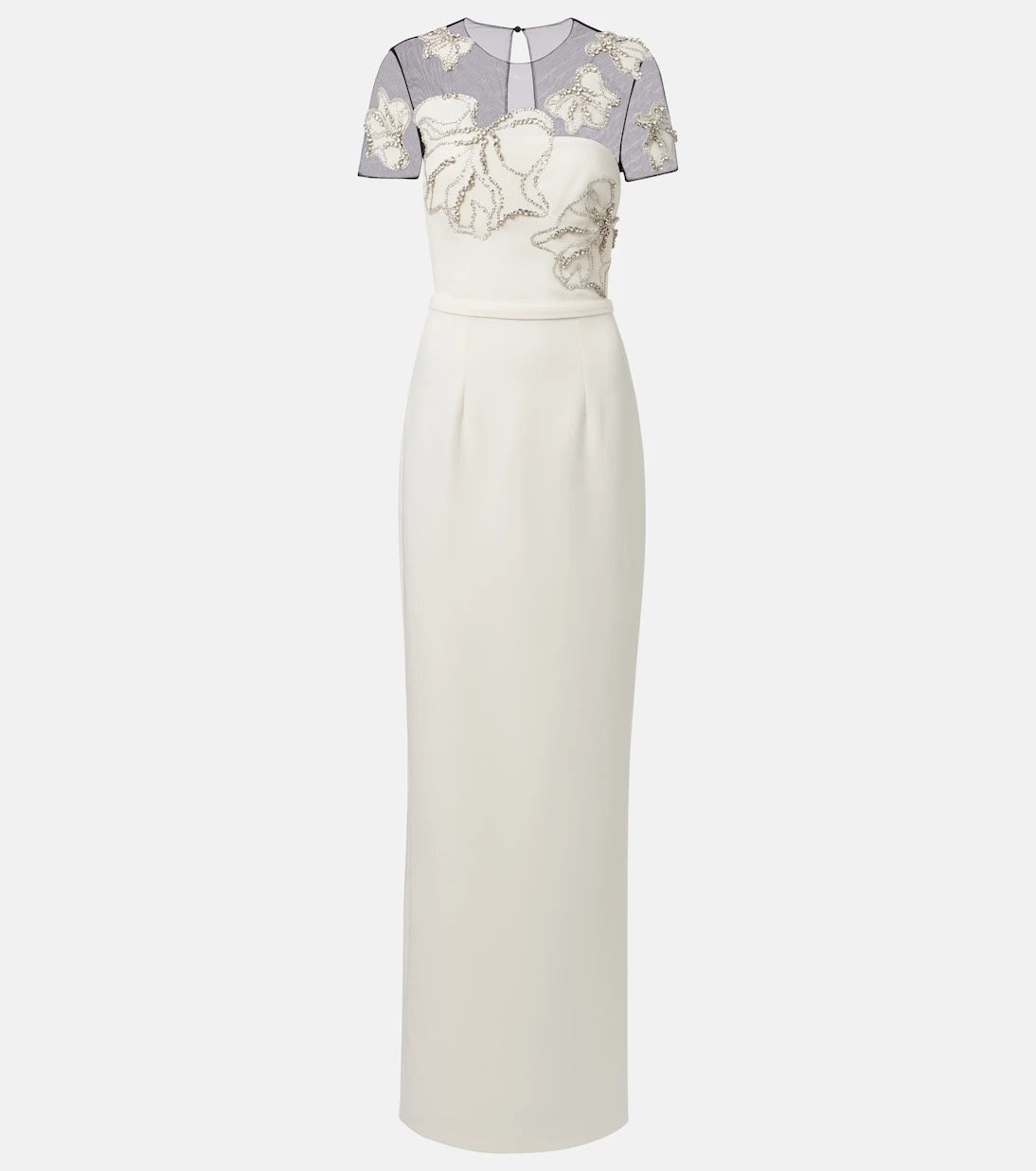 Safiyaa - Embellished crêpe gown