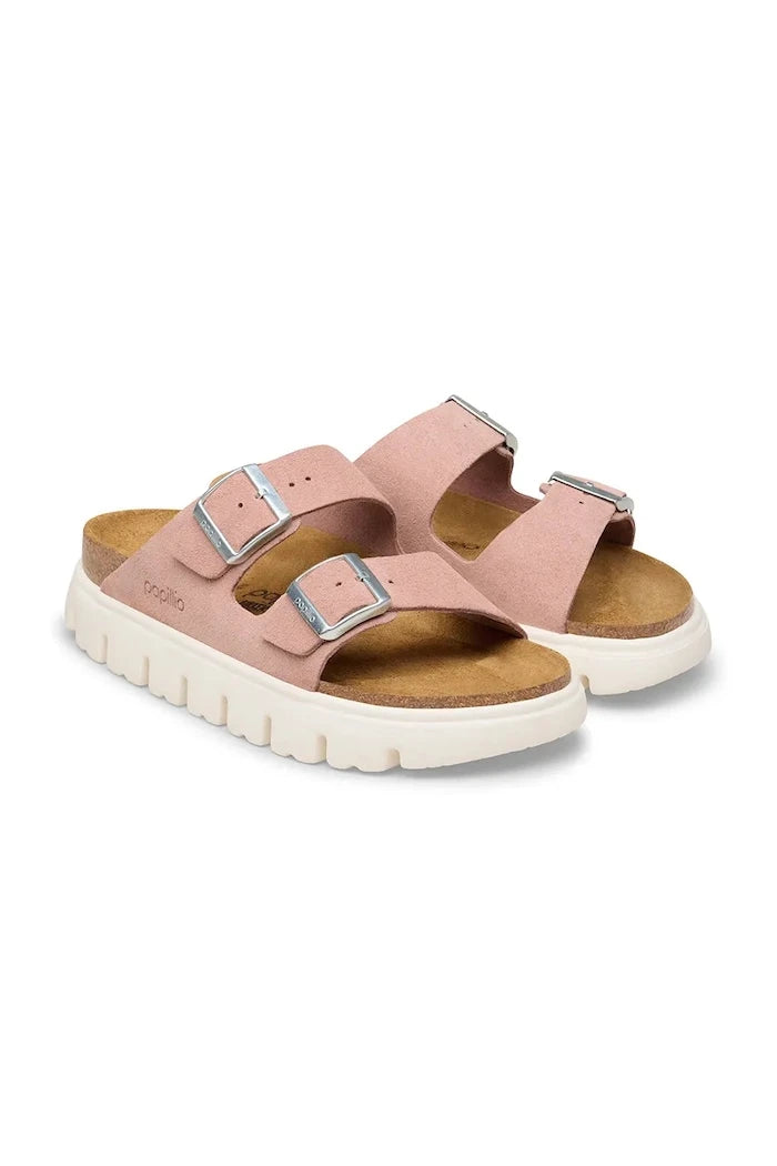 Birkenstock Kadın Süet Terlik Arizona Chunky Birkenstock x Papillio