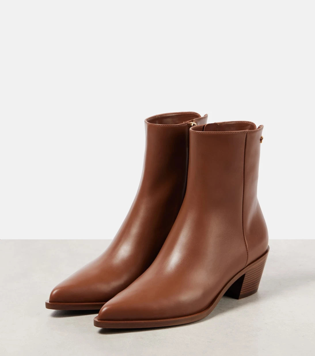 Gianvito Rossi - Kinney 45 leather ankle boots