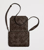Bottega Veneta Leather Intrecciato Diago Cross-Body Bag