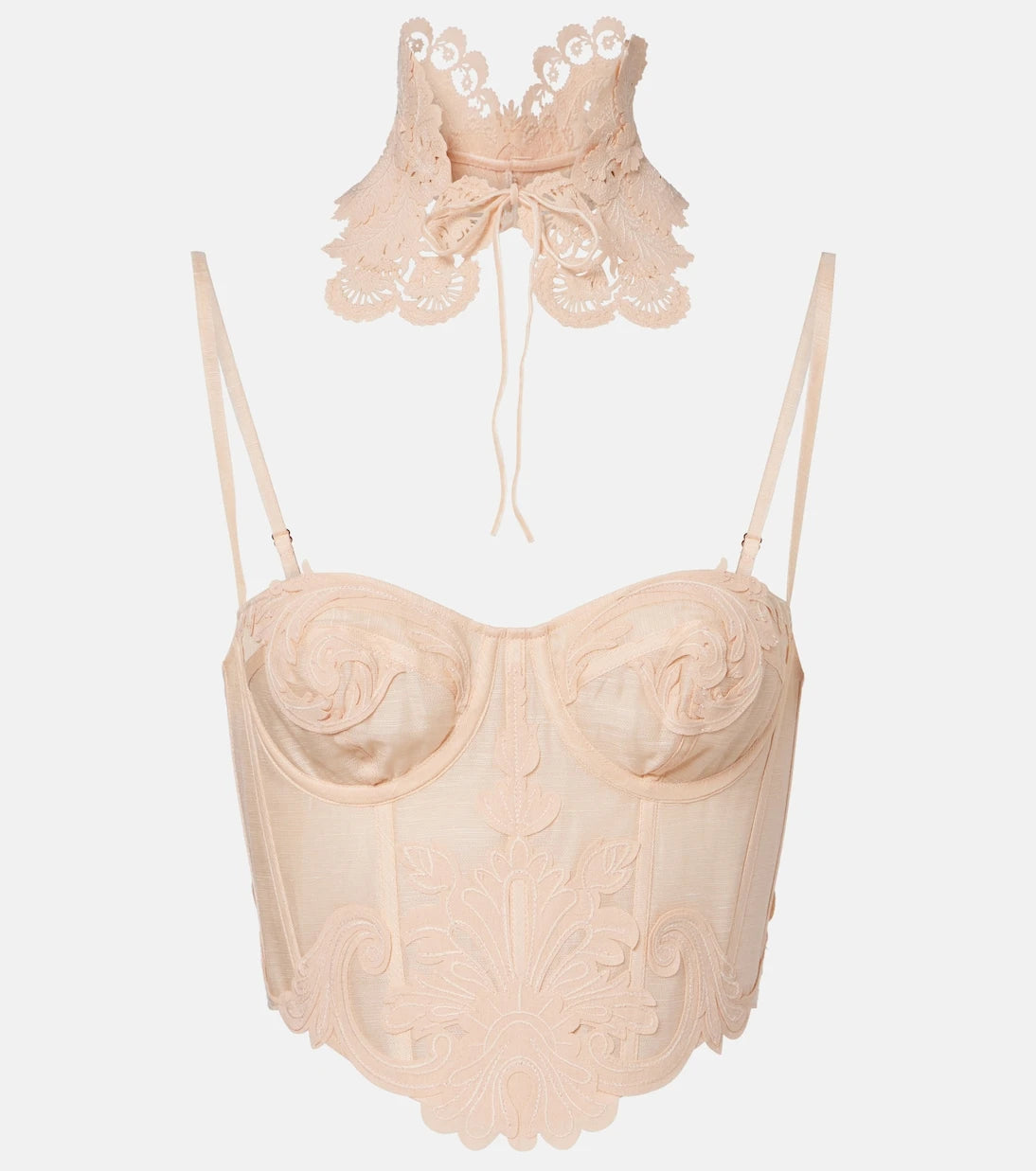 Zimmermann - Rebellion Filigree bustier and choker set