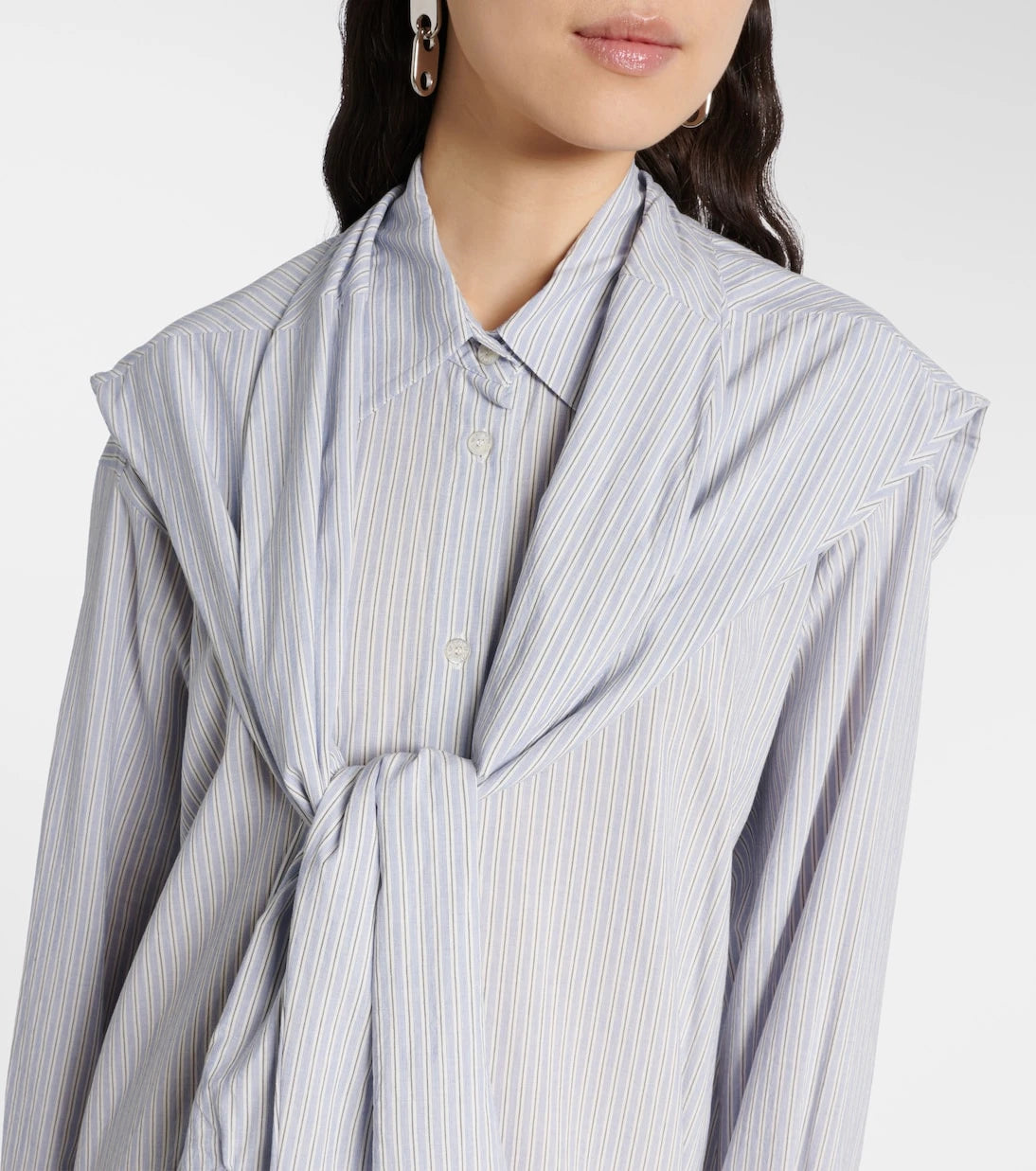 Acne Studios - Layered striped shirt dress