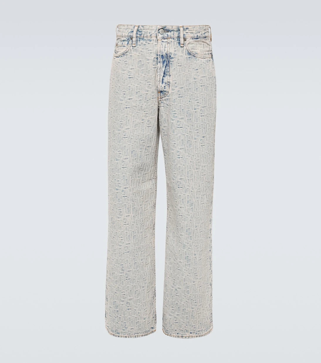 Acne Studios - 1981M monogram wide-leg jeans