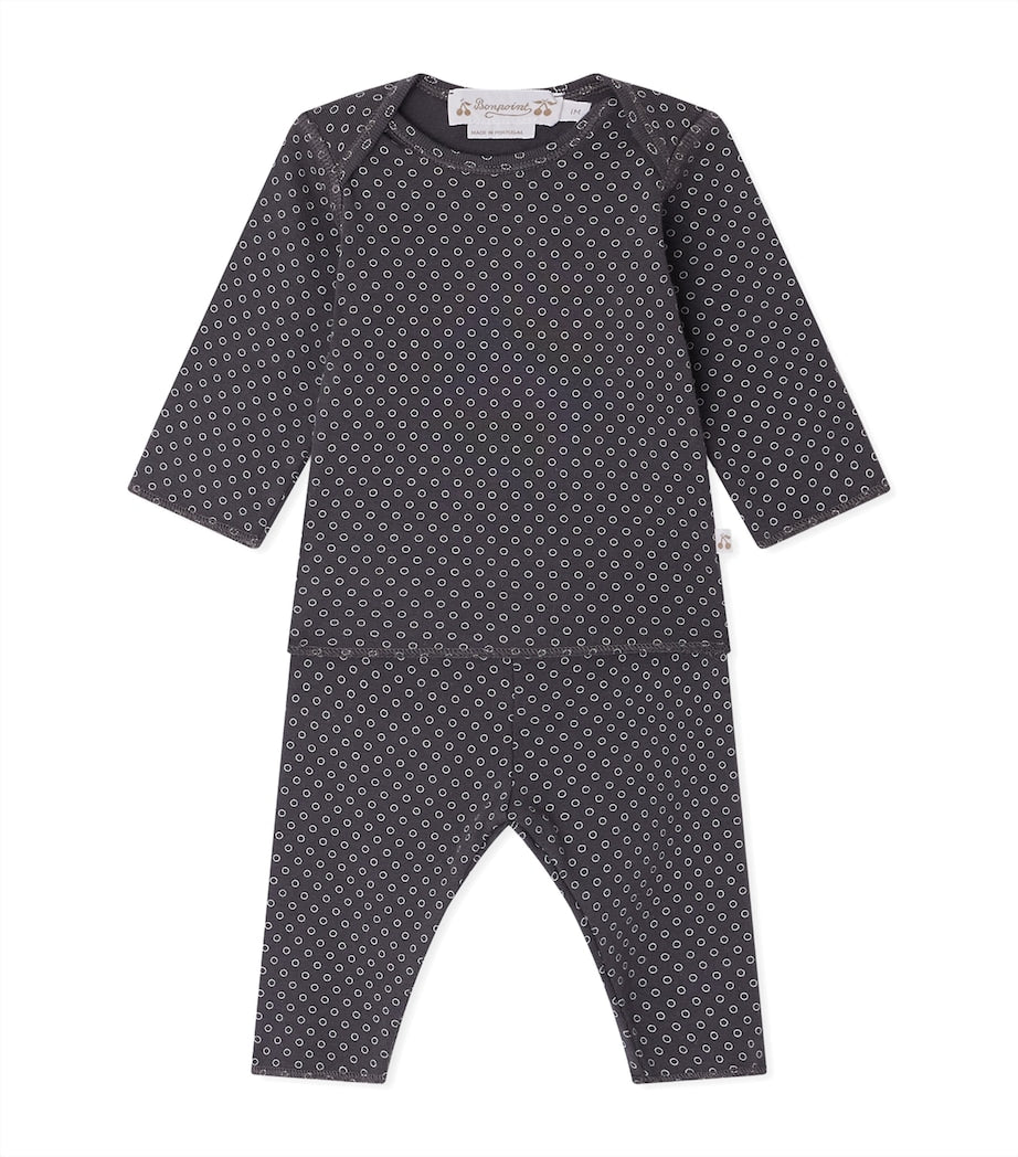 Bonpoint Organic Cotton Timi Top and Trousers Set (1-18 Months)