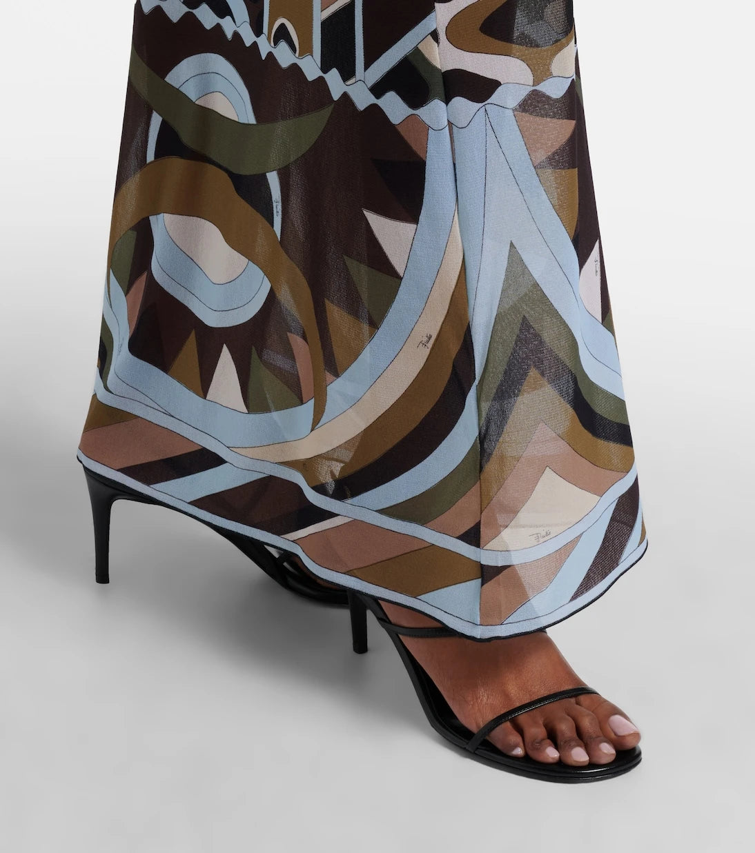 Pucci - Vivara tulle maxi skirt