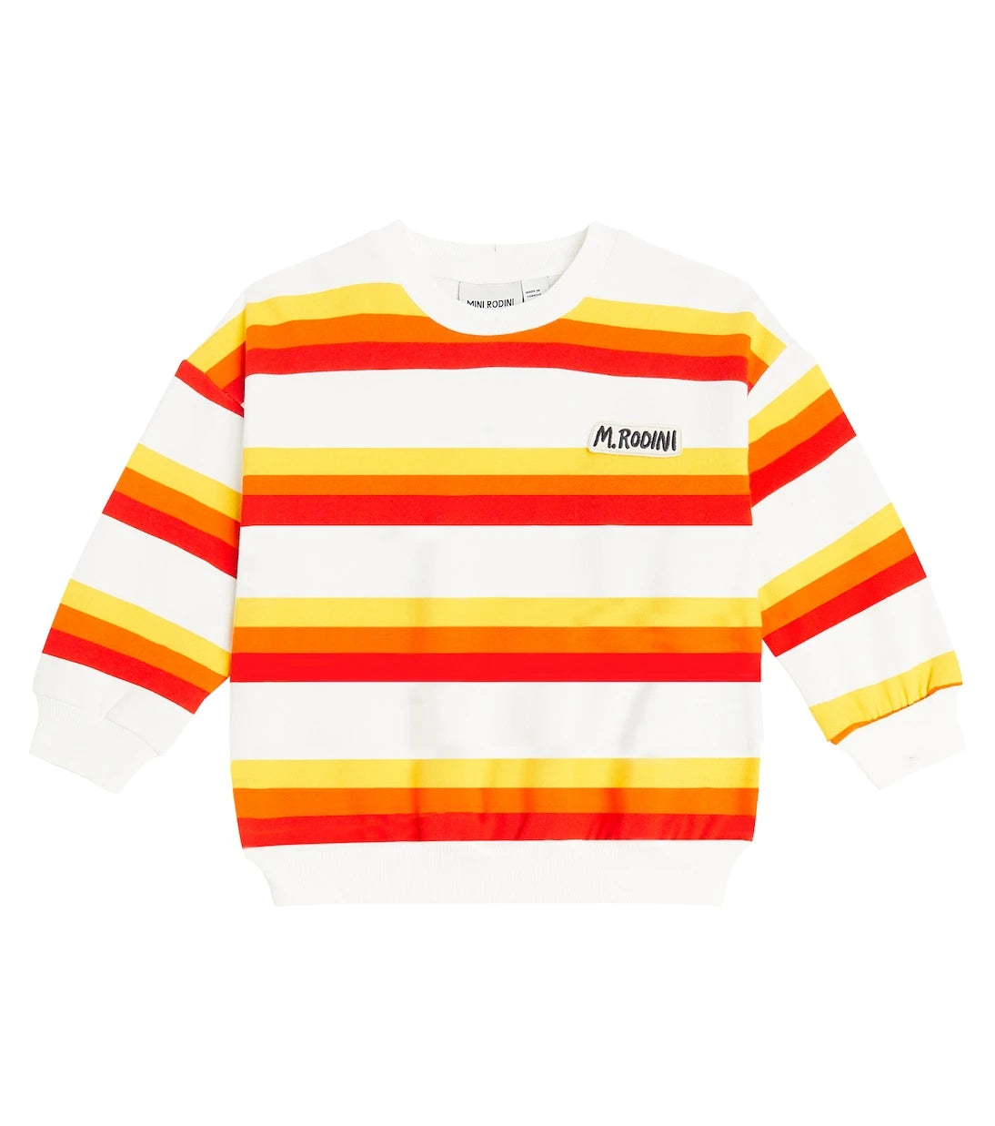 Mini Rodini - Stripe cotton jersey sweatshirt