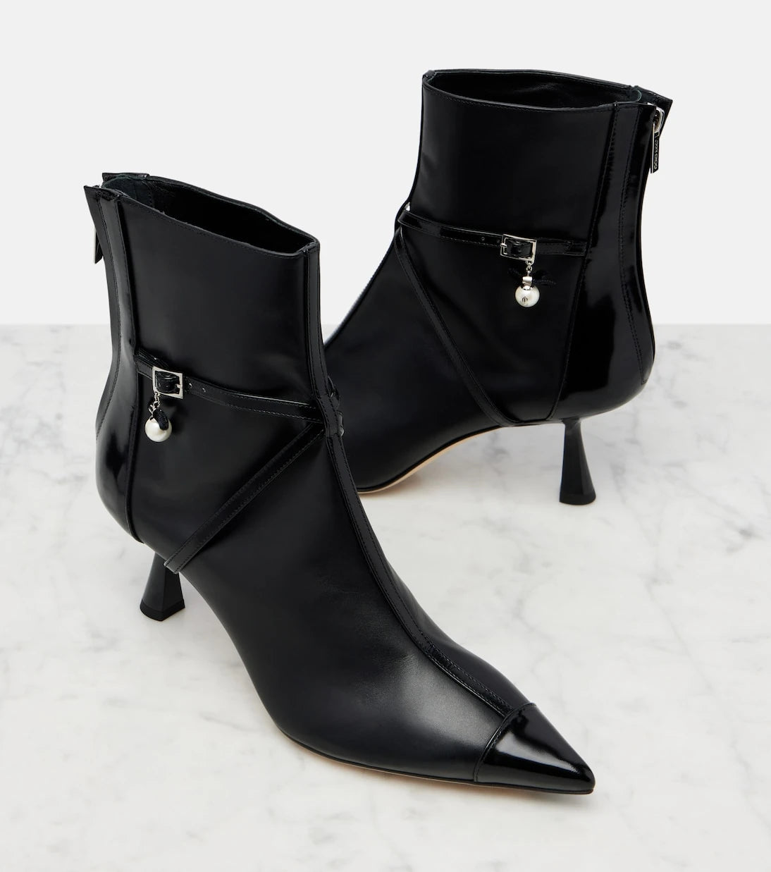 Jimmy Choo - Aren 65 leather ankle boots