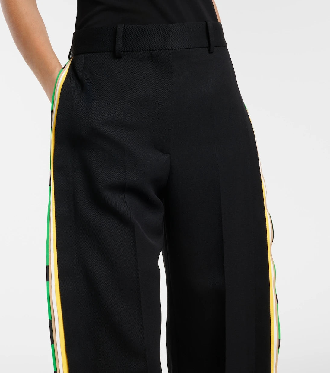 Loewe - Wool wide-leg pants