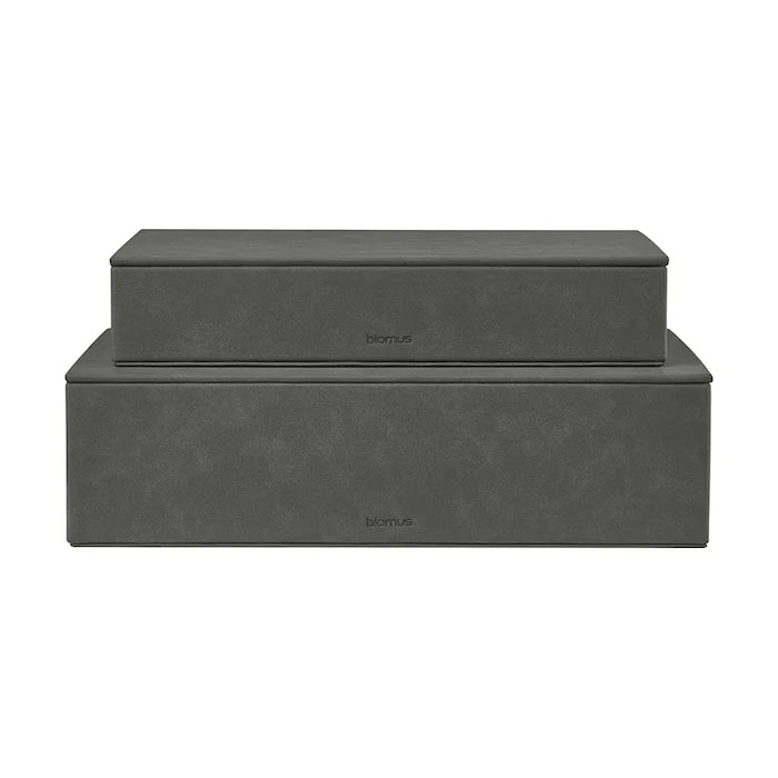 Blomus Sahla Saklama Kutusu Seti 35 × 25 × 7 / 40 × 30 × 11 cm (2 Parça)