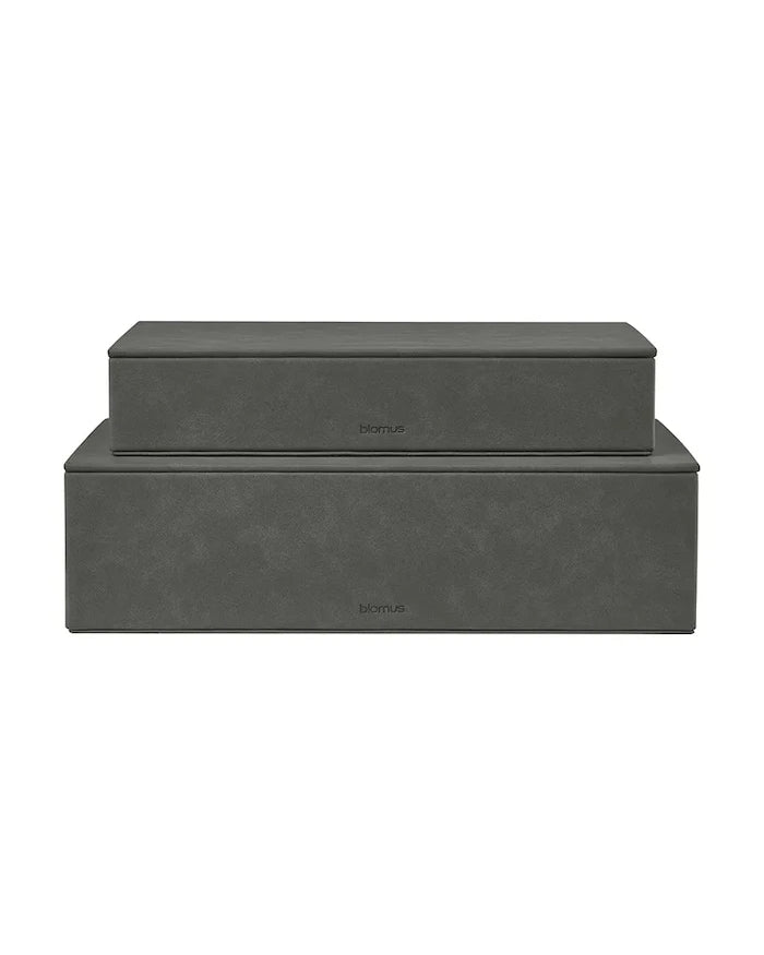 Blomus Sahla Saklama Kutusu Seti 35 × 25 × 7 / 40 × 30 × 11 cm (2 Parça)