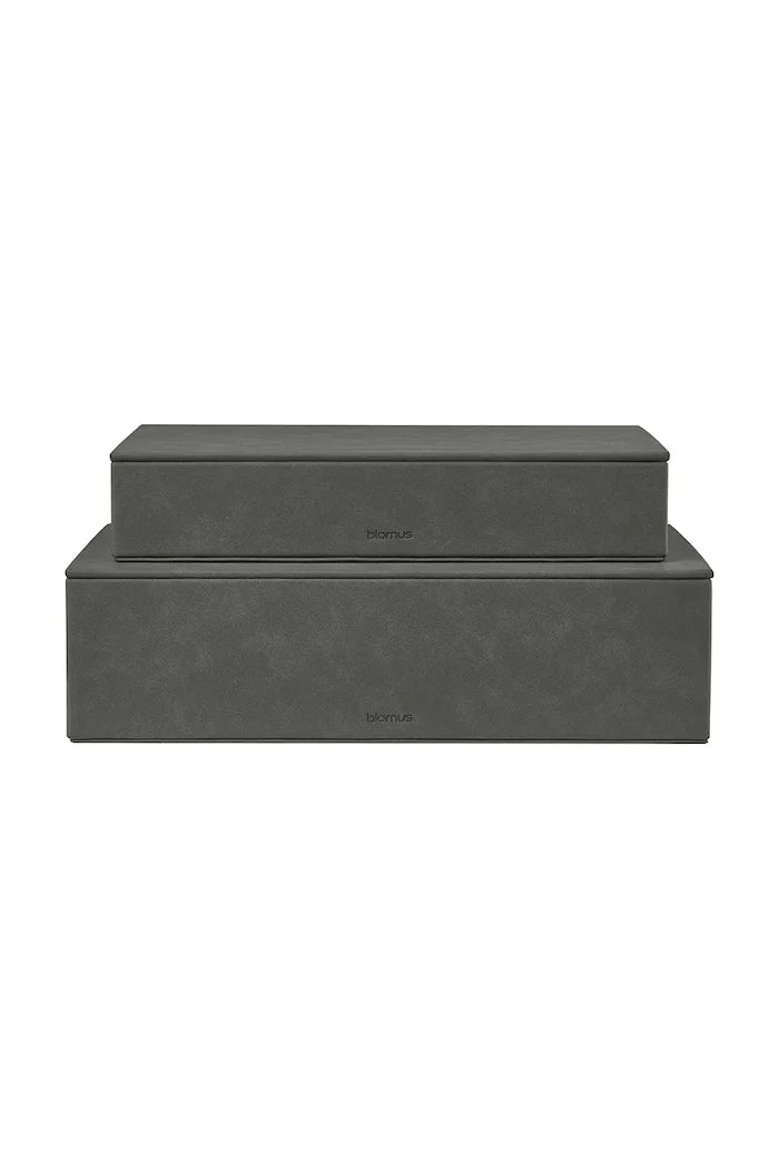 Blomus Sahla Saklama Kutusu Seti 35 × 25 × 7 / 40 × 30 × 11 cm (2 Parça)