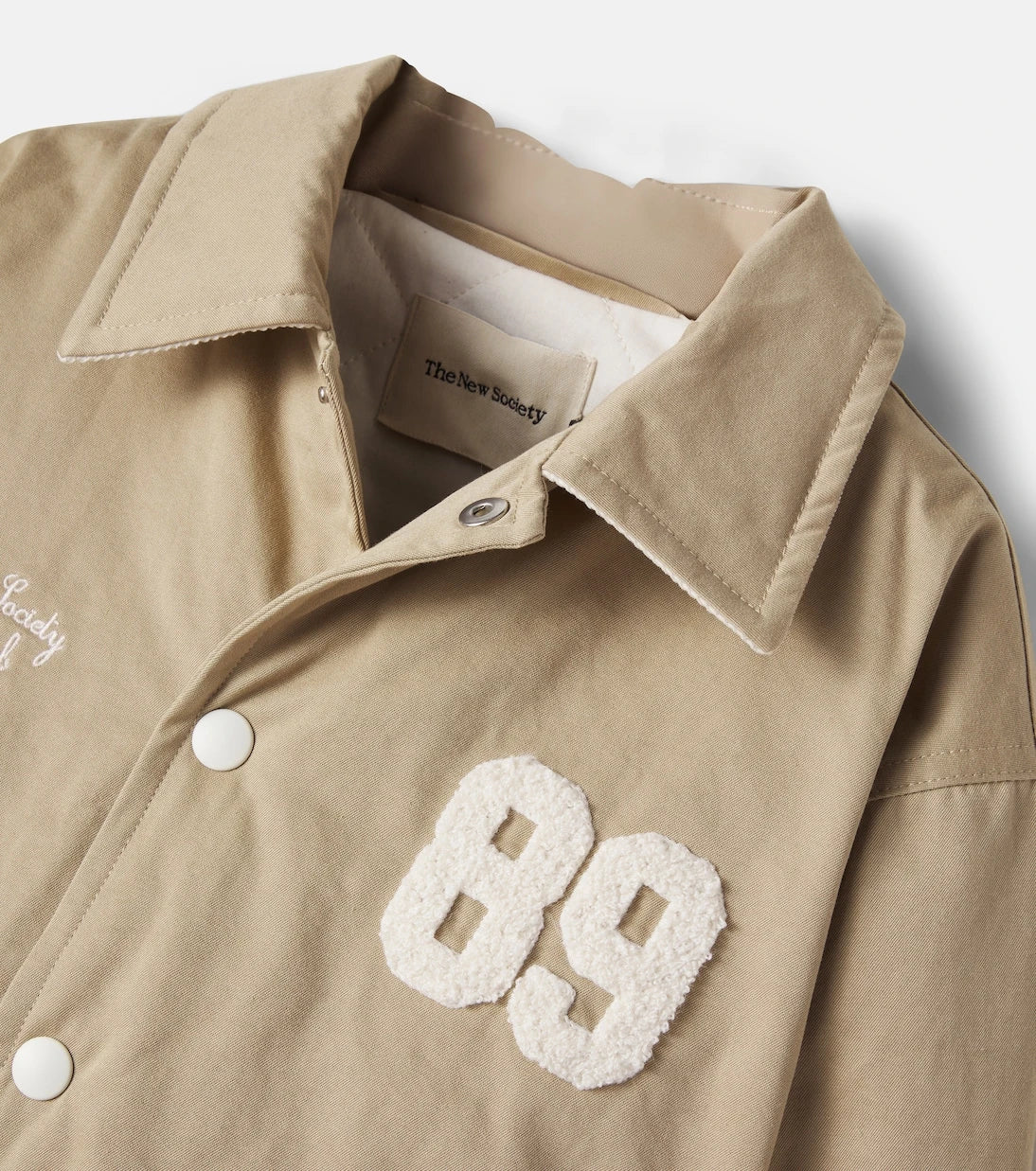 The New Society - Gorse cotton bomber jacket
