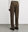 Stretch-Wool Drawstring Trousers