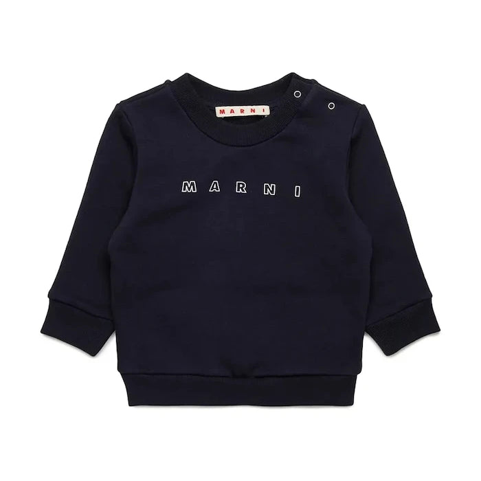Marni MS319B Bebek Pamuklu Sweatshirt