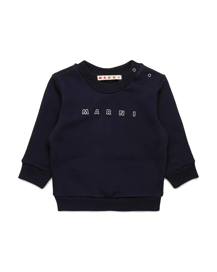 Бебешки памучен суичър Marni MS319B SWEAT-SHIRT