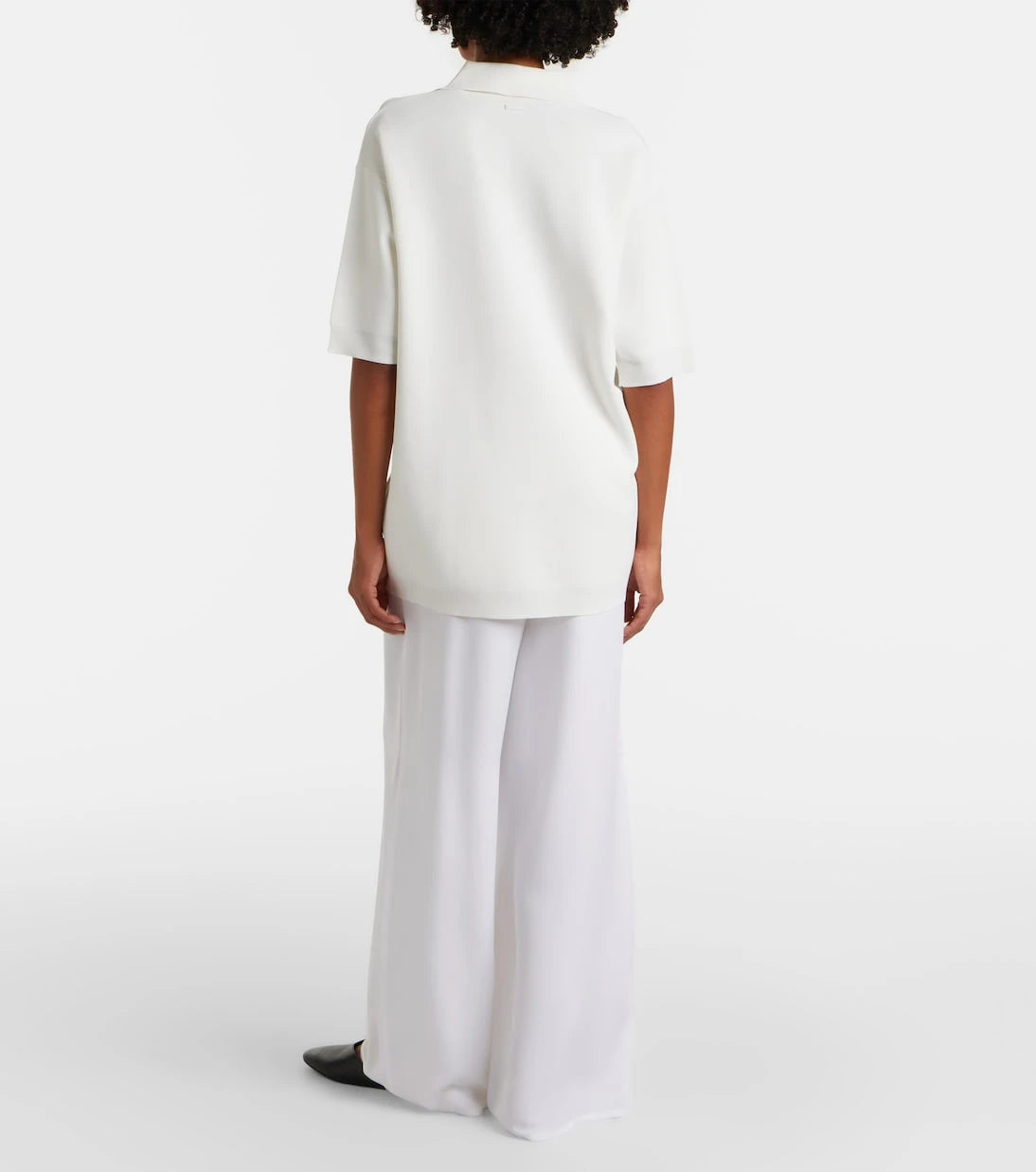 Max Mara - Silk crêpe de chine wide-leg pants