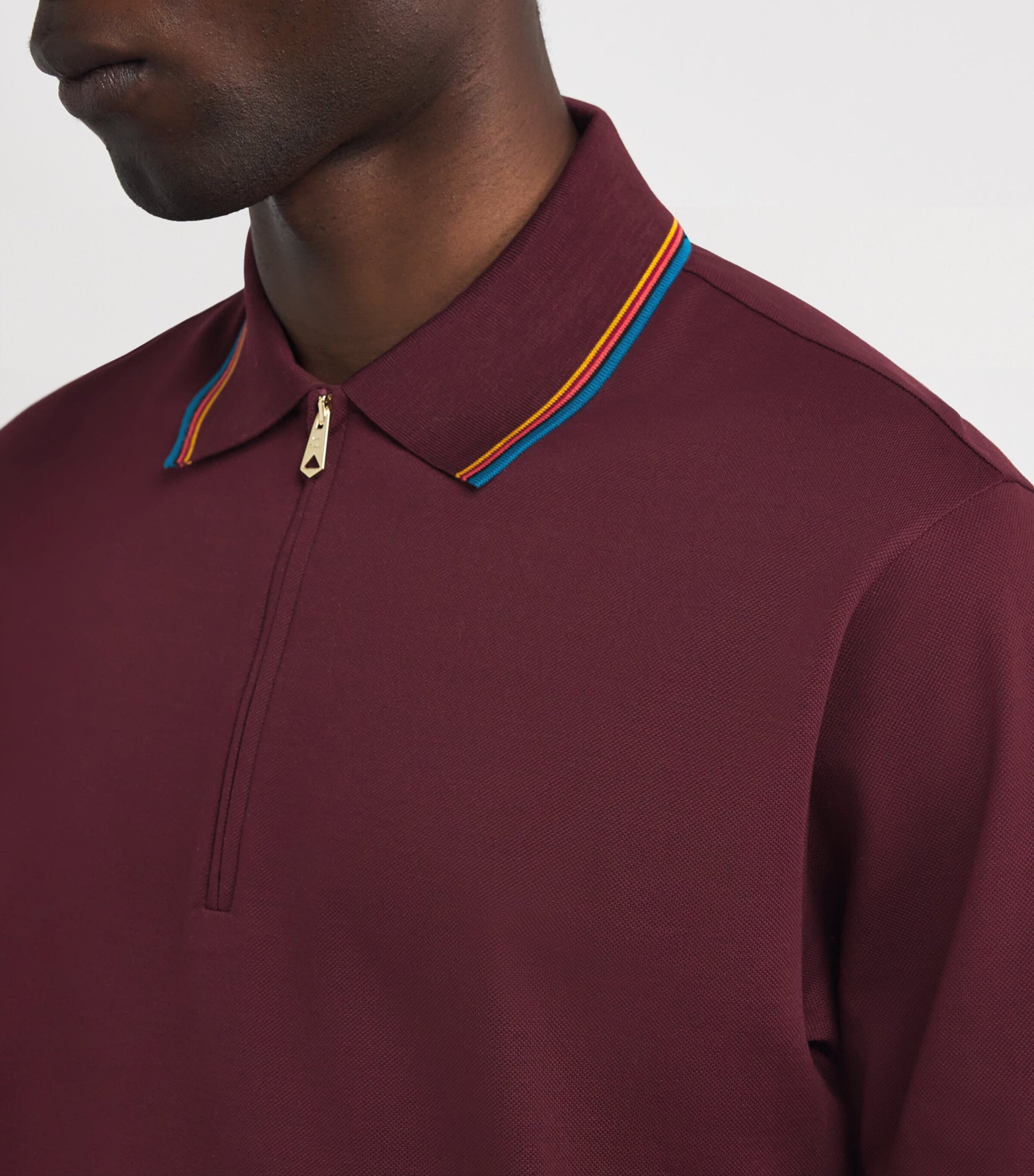 Cotton Signature Stripe Polo Shirt