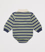 Cotton Stripe Polo Sweater Bodysuit (1-18 Months)