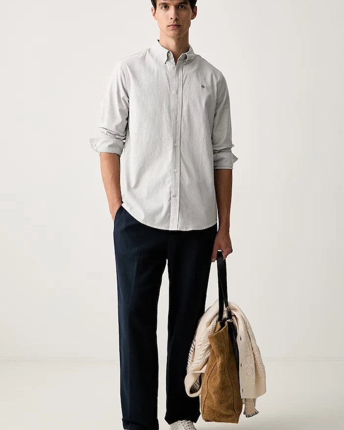 Scotch & Soda erkek pantolon, keten ilaveli