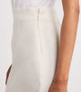 Posse Ivory Linen Matilda Midi Skirt