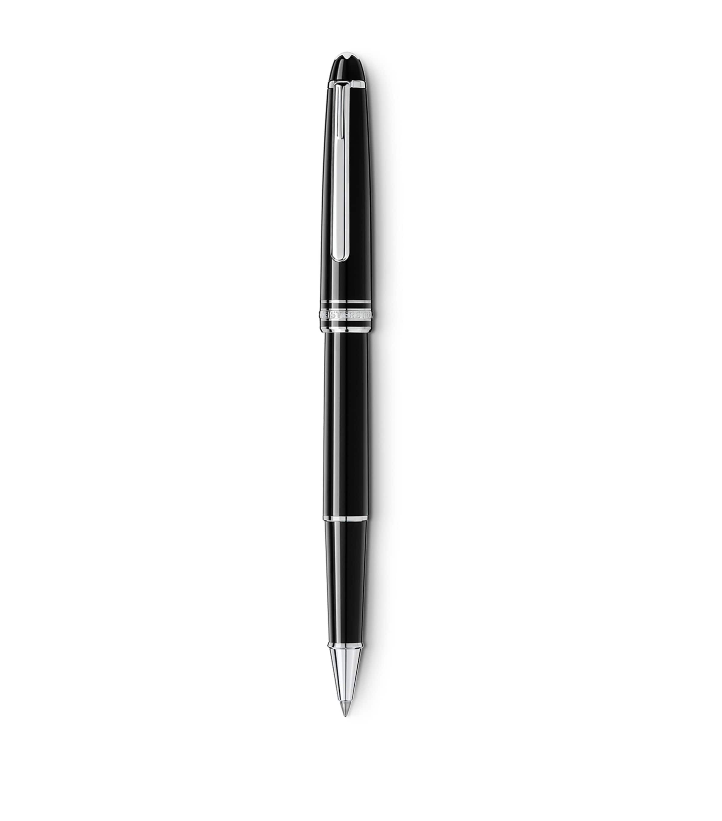 Montblanc Platinum-Plated Meisterstuck Classique Rollerball Pen