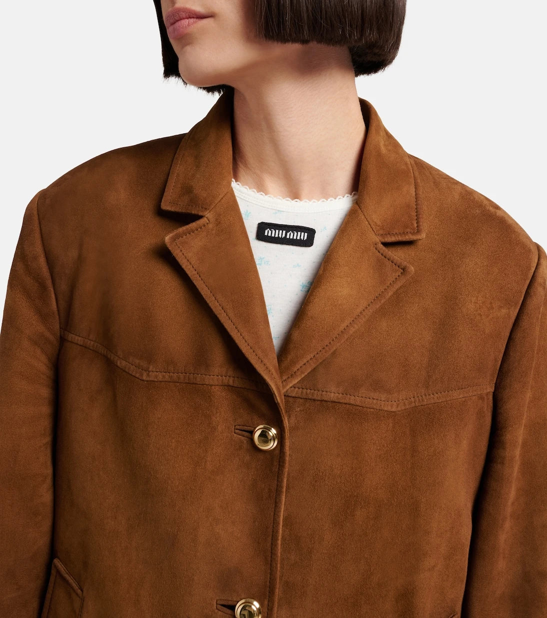 Miu Miu - Suede jacket