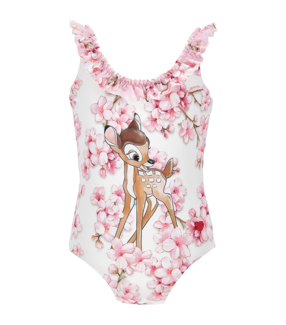 Monnalisa x Disney Bambi Print Swimsuit (4-12 Years)