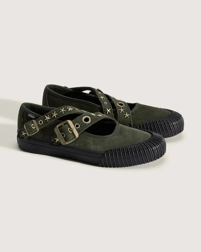 Vans Süet Mary Jane Kayışlı Babet