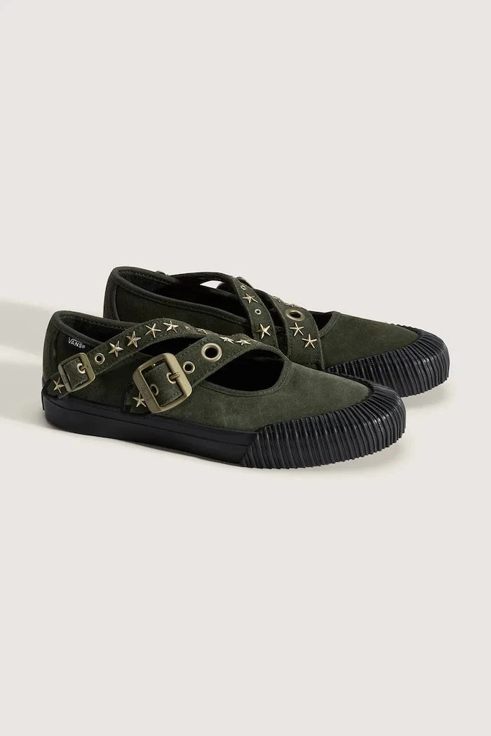 Vans Süet Mary Jane Kayışlı Babet