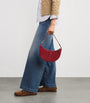 Mini Suede ID Shoulder Bag