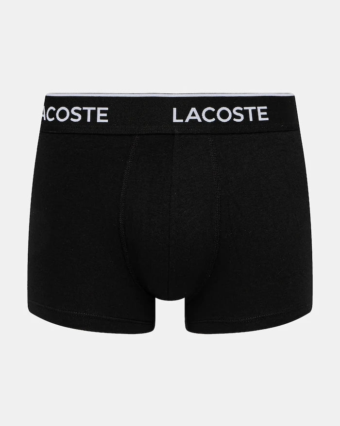 Lacoste erkek pamuklu elastan dar kesim boxer 3'lü