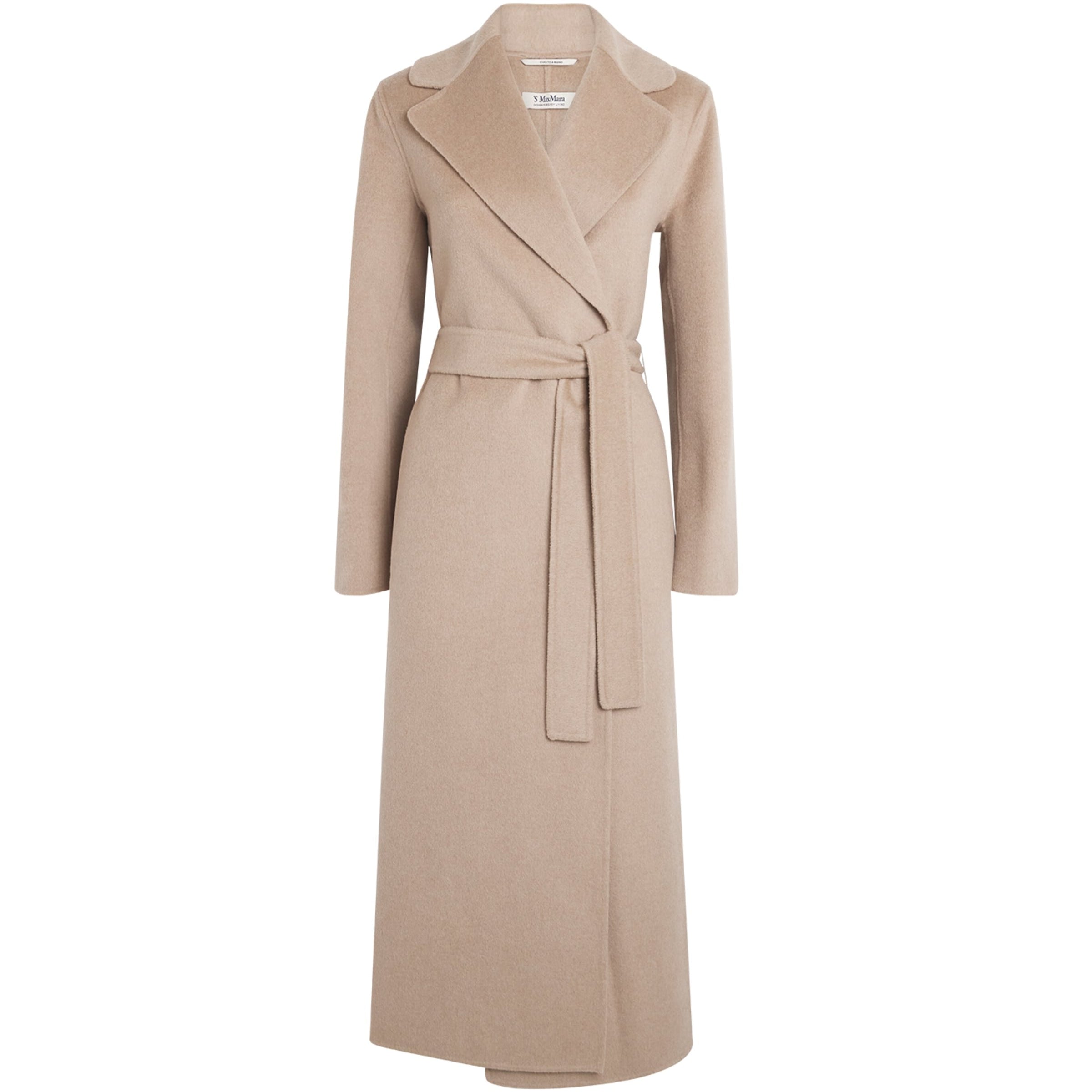 Max Mara Beige Virgin Wool-Cashmere Coat
