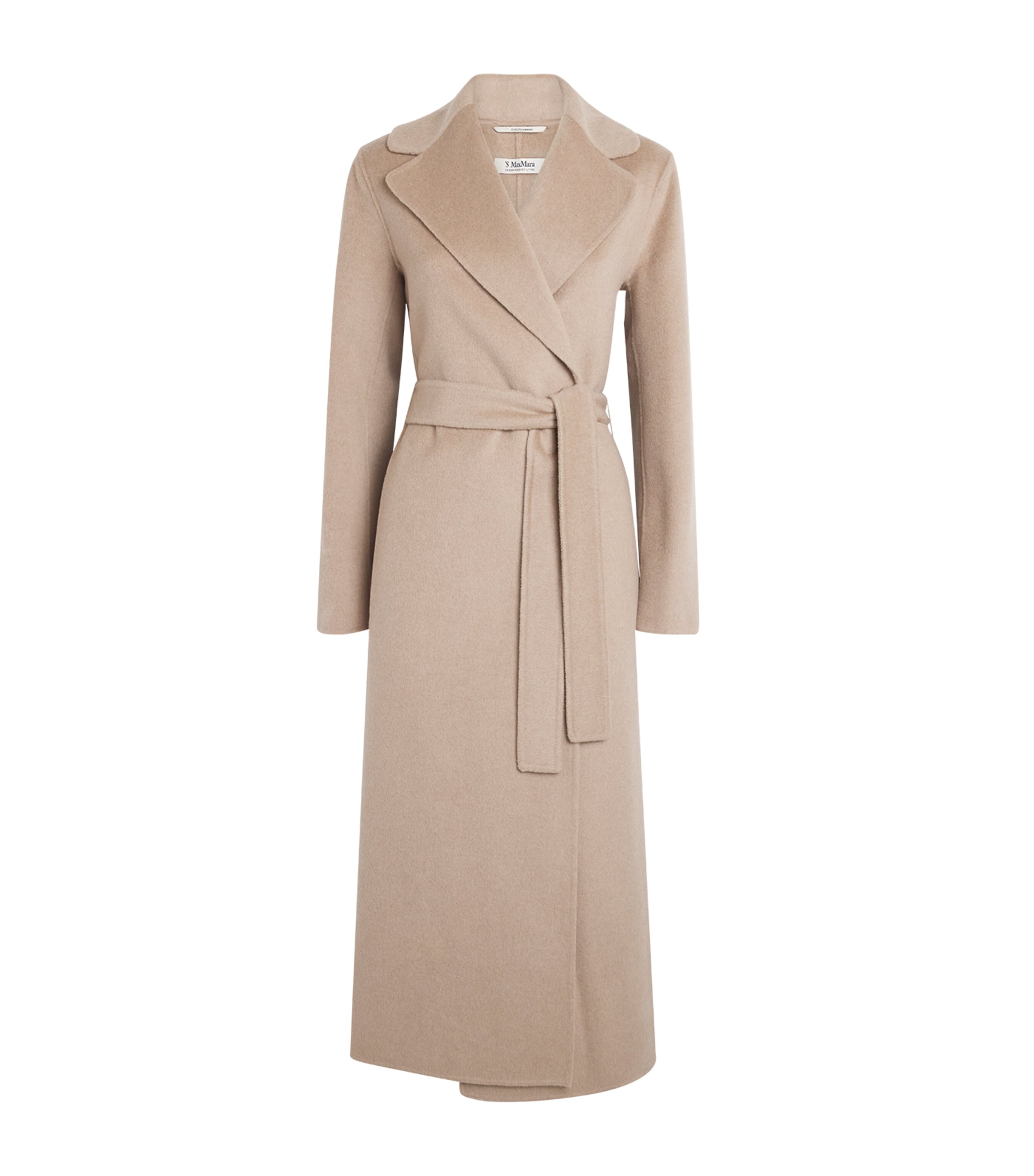 Max Mara Beige Virgin Wool-Cashmere Coat