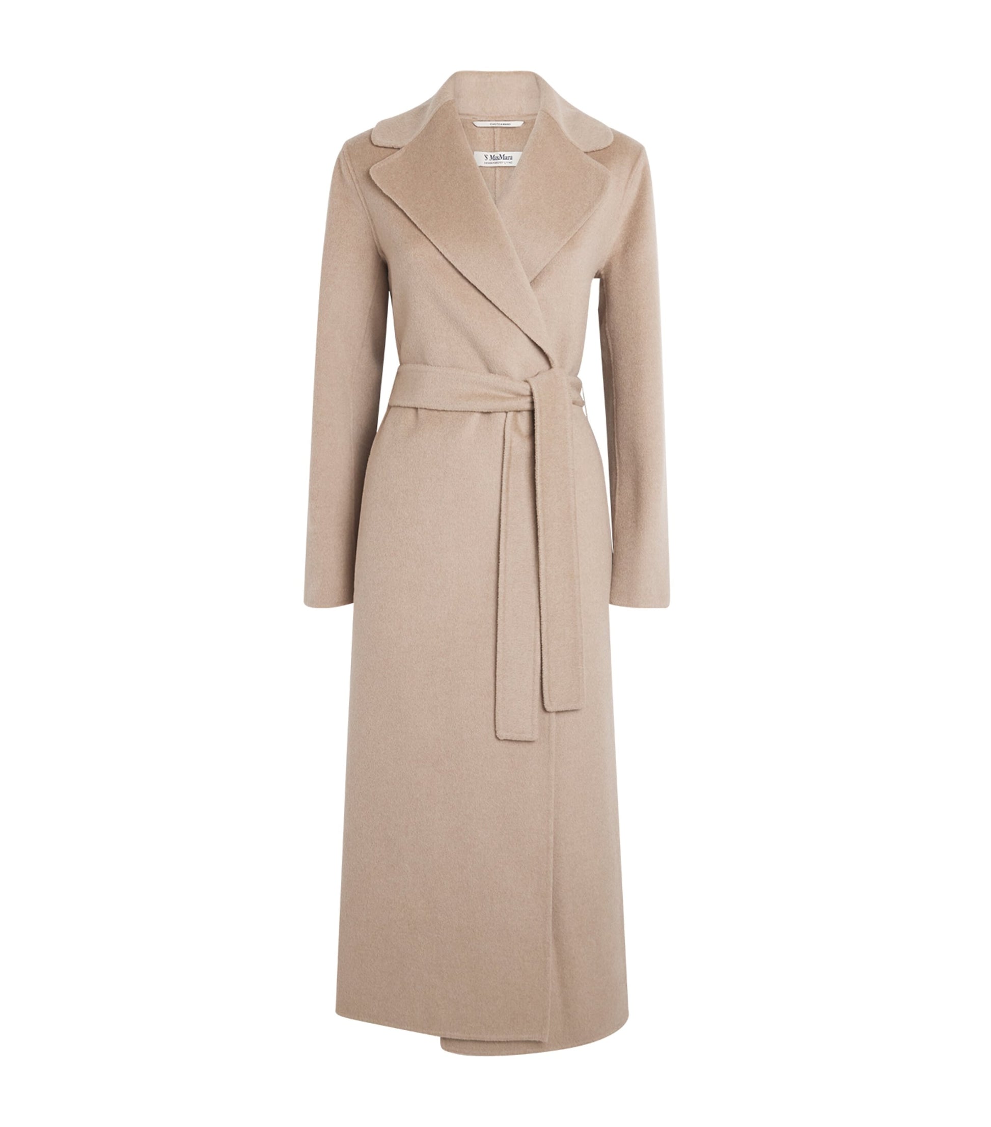 Max Mara Beige Virgin Wool-Cashmere Coat