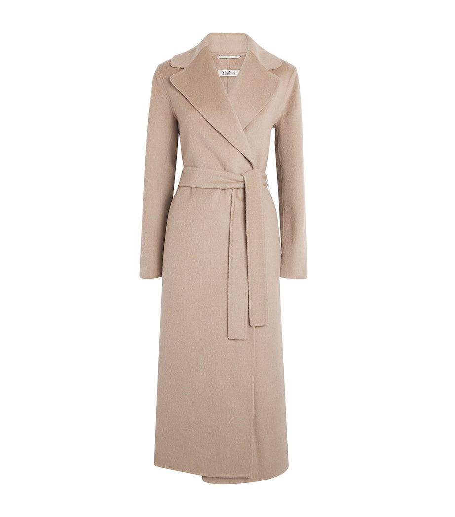 Max Mara Beige Virgin Wool-Cashmere Coat