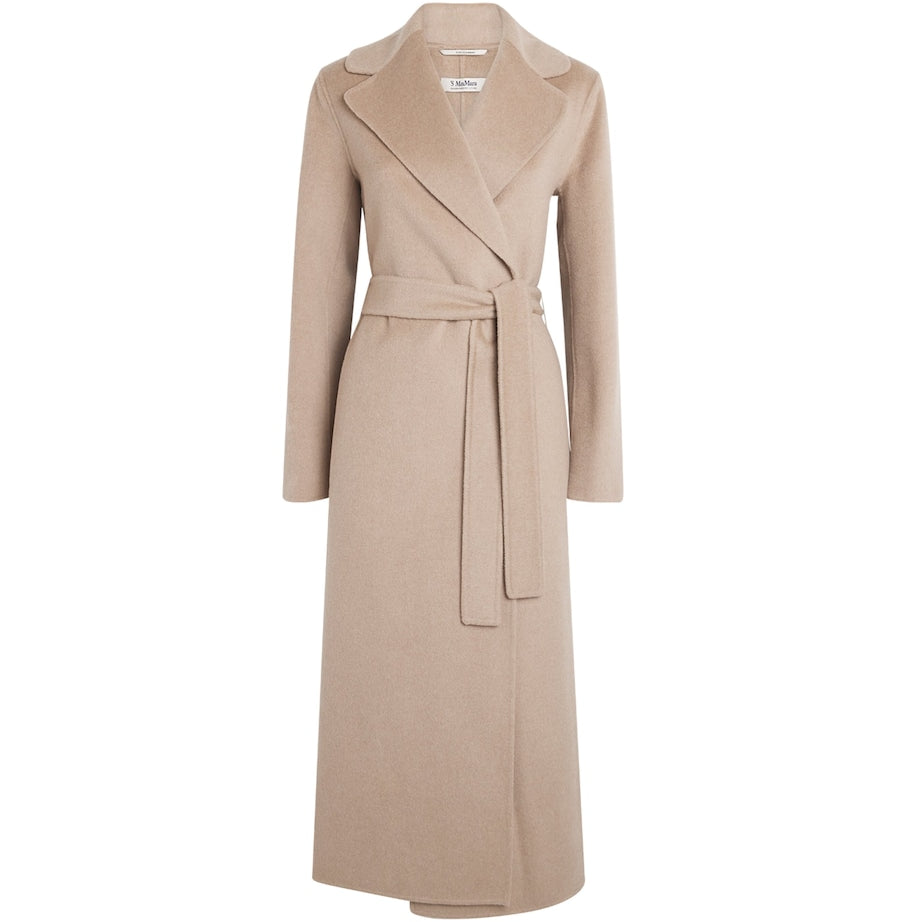 Max Mara Beige Virgin Wool-Cashmere Coat