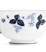 Wild Strawberry Inky Blue Teacup and Saucer