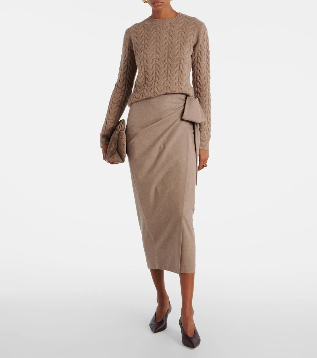 Max Mara - Aramis cable-knit cashmere sweater