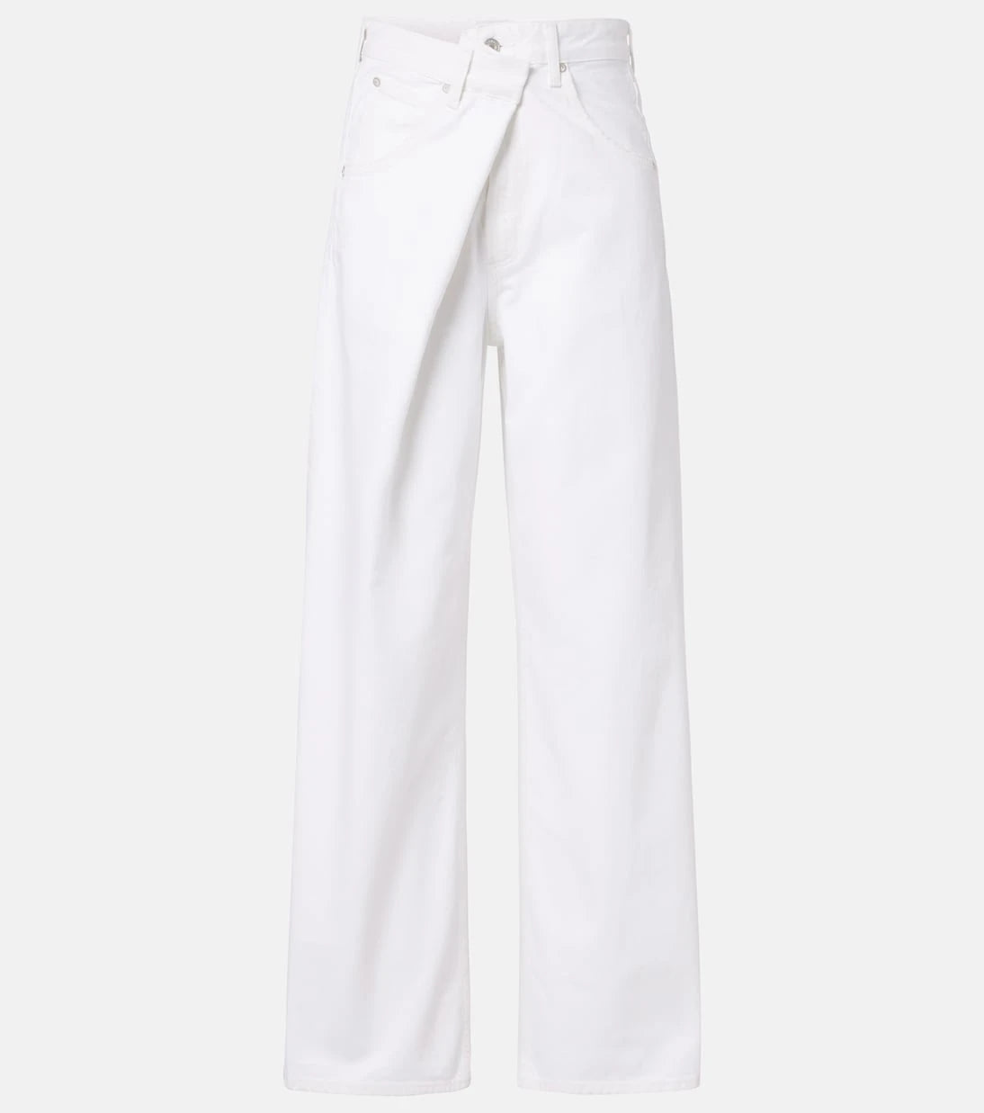 Agolde - Vana Fold wide-leg jeans