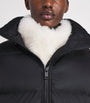 Black Down-Mink Technical Puffer Jacket (76cm)
