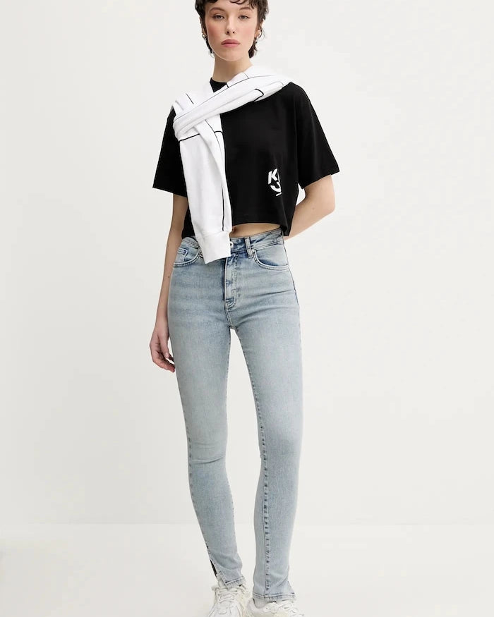 Karl Lagerfeld Jeans pamuk tişört