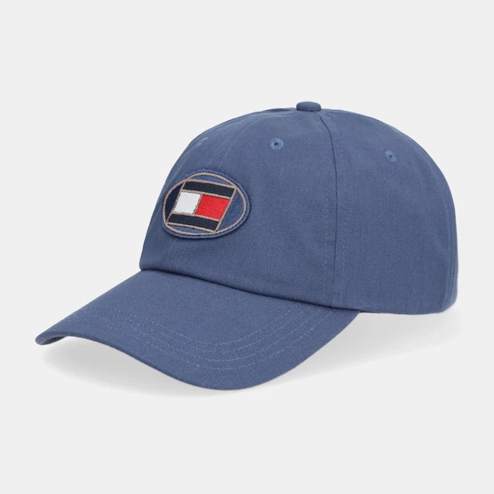 Памучна шапка с козирка Tommy Hilfiger