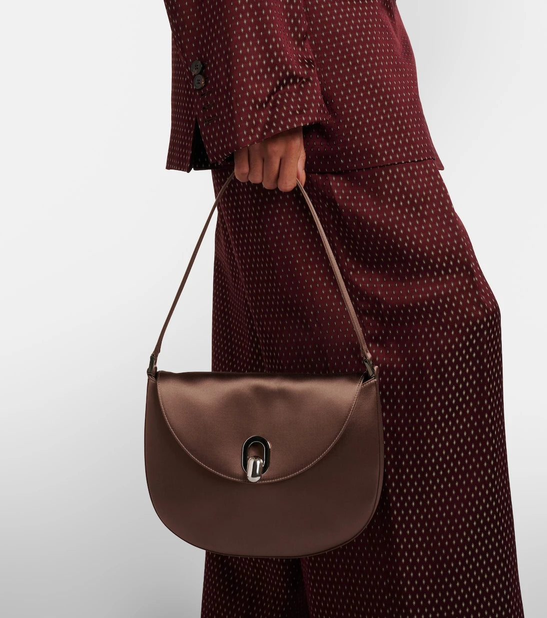 Savette - Tondo Small satin shoulder bag