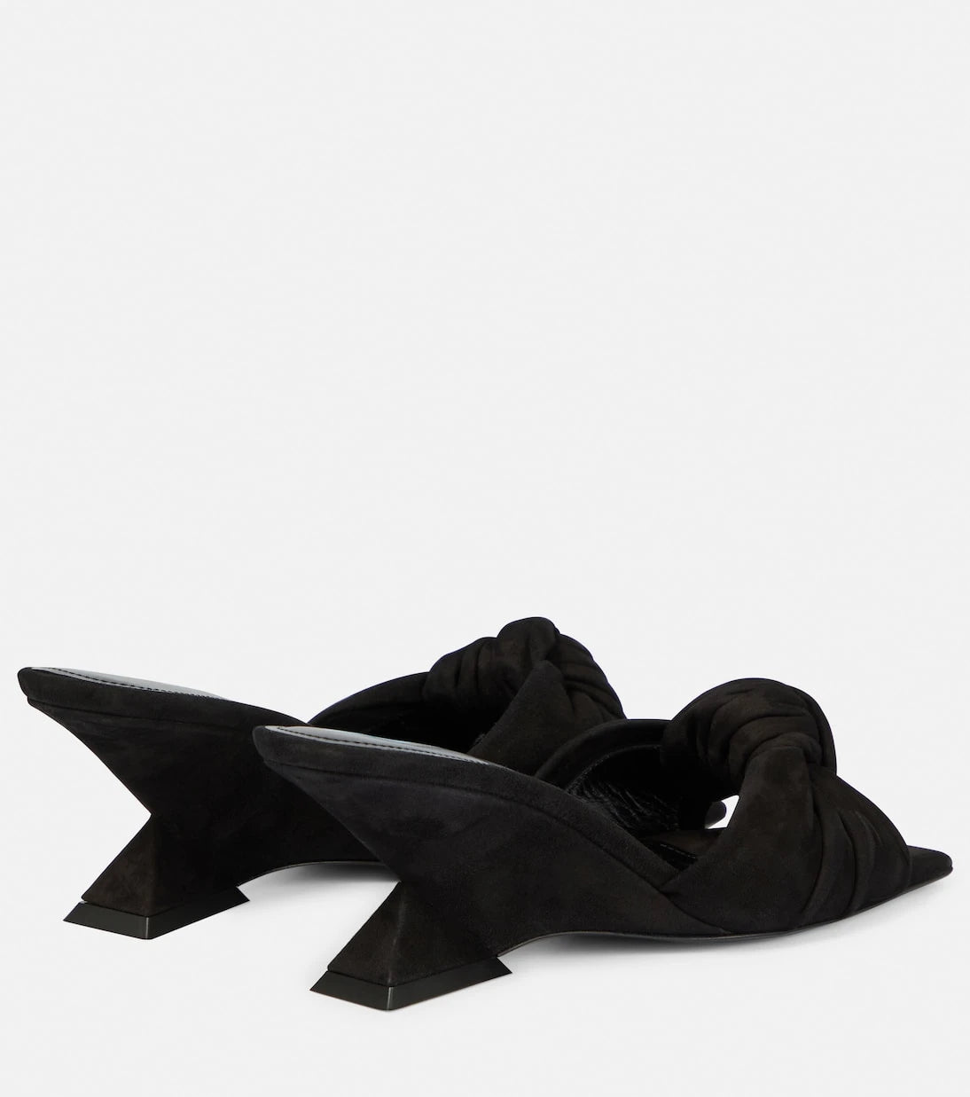 The Attico - Duse suede leather sandals