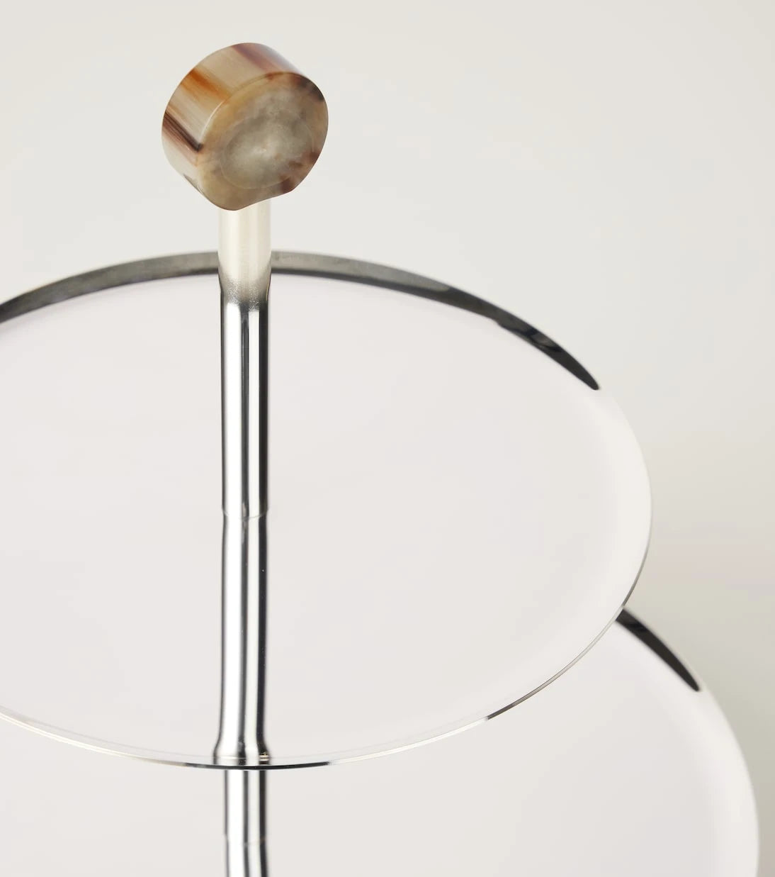 Brunello Cucinelli - Horn and steel cake stand