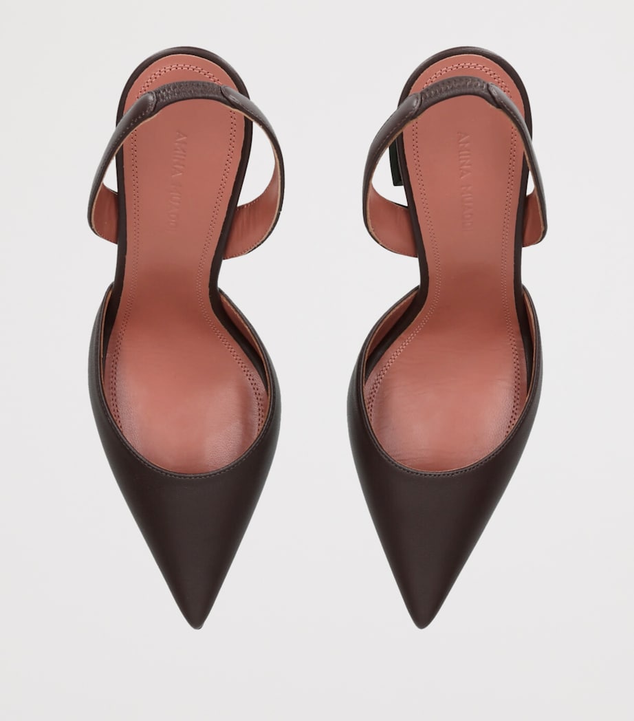 Leather Holli Slingback Pumps 95