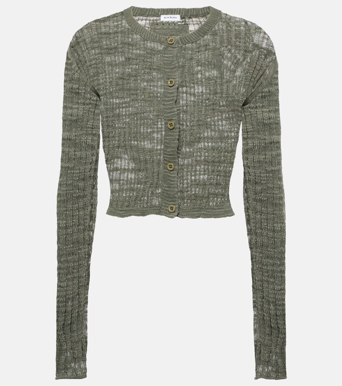 Acne Studios - Linen-blend cardigan