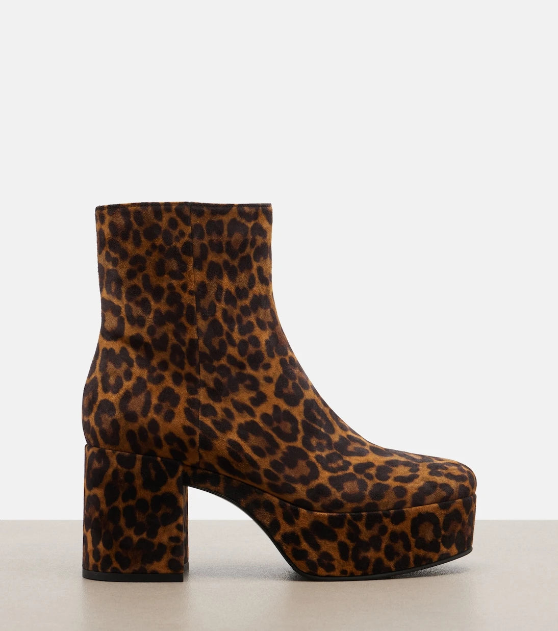 Gianvito Rossi - Sally leopard-print suede ankle boots