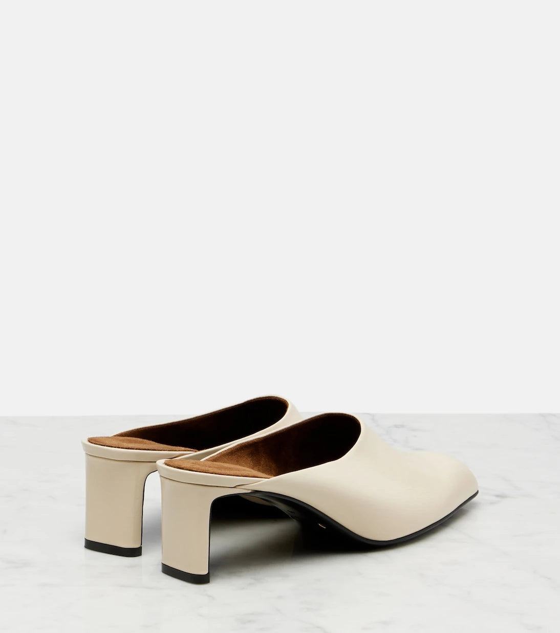 Khaite - Colt 50 leather mules