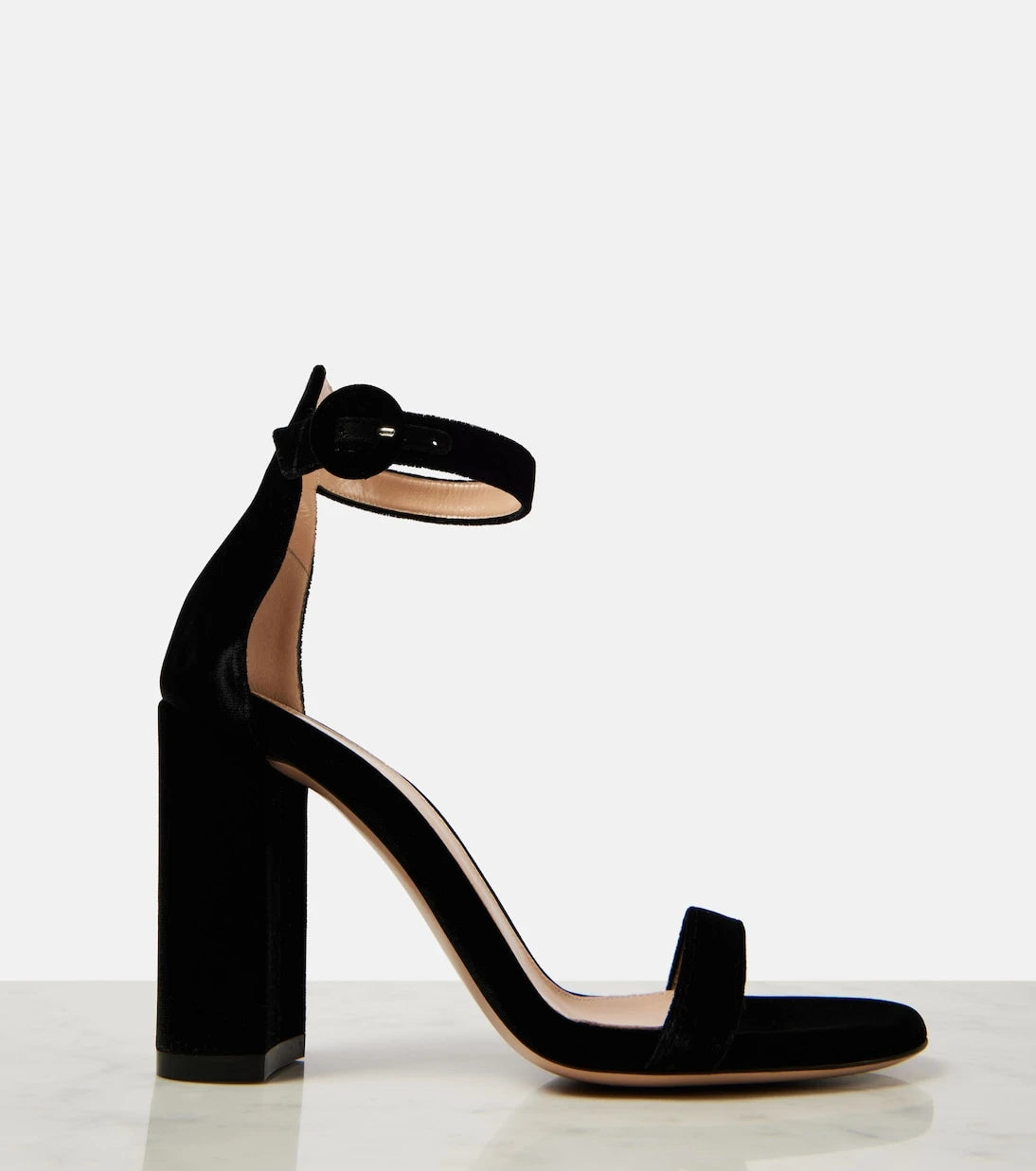 Gianvito Rossi - Gaeta 95 velvet sandals